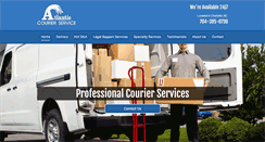 Desktop Screenshot of charlottecourierservices.com